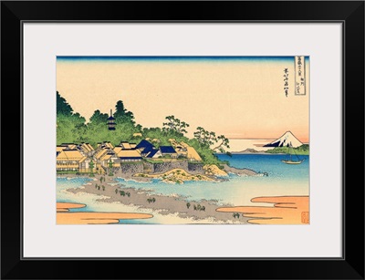 Enoshima In Sagami Province By Katsushika Hokusai