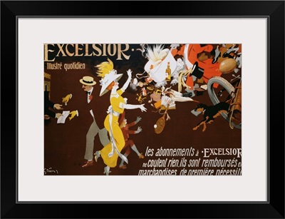 Excelsior Poster By Jules Alexander Grun