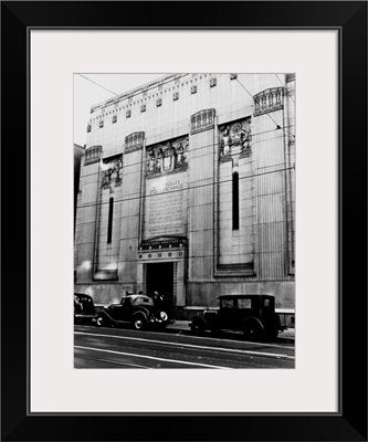 Facade Of The Los Angeles Stock Exchange