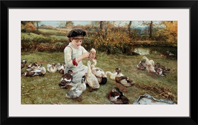 Feeding the Ducks by Edward Killingworth Johnson