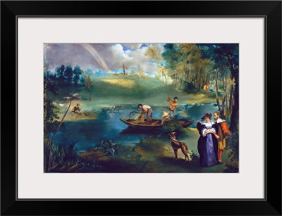 Fishing By Edouard Manet
