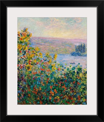 Flower Beds At Vetheuil