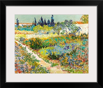 Garden At Arles By Vincent Van Gogh