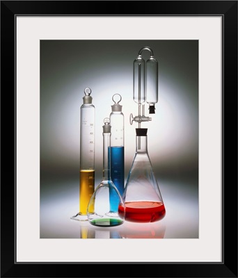 Graduated Cylinders And Flasks