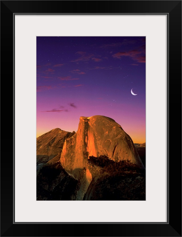 Half Dome At Twilight