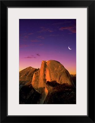 Half Dome At Twilight