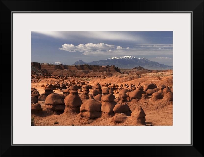 Henry Mountains, Goblin Valley State Park, Utah, USA.