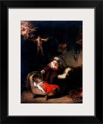 Holy Family By Rembrandt Van Rijn