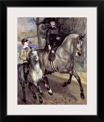 Horsewoman in the Bois de Boulogne by Pierre Auguste Renoir