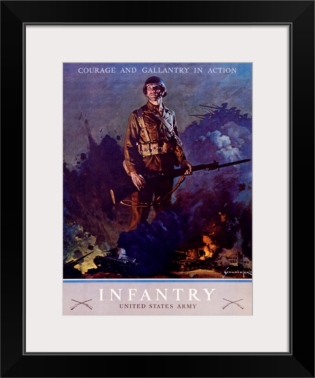 Infantry Recruitment Poster By Jes Schlaikjer
