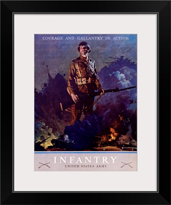 Infantry Recruitment Poster By Jes Schlaikjer