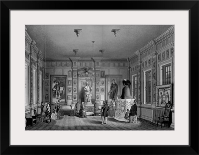 Interior View Of Independence Hall, Philadelphia By M. Rosenthal