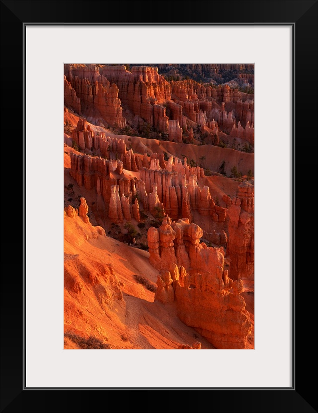 Jagged rock formations