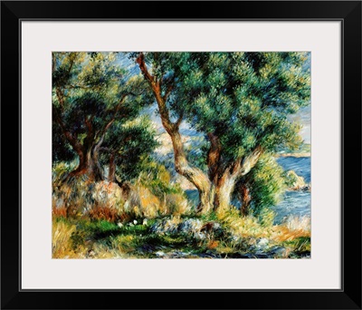 Landscape Near Menton By Pierre-Auguste Renoir