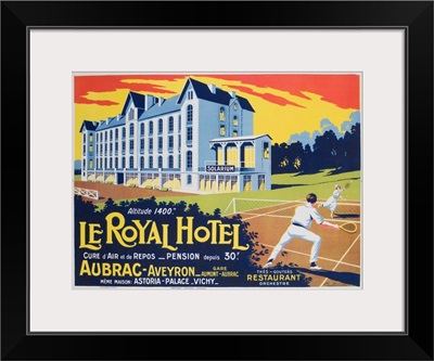 Le Royal Hotel French Advertising Poster