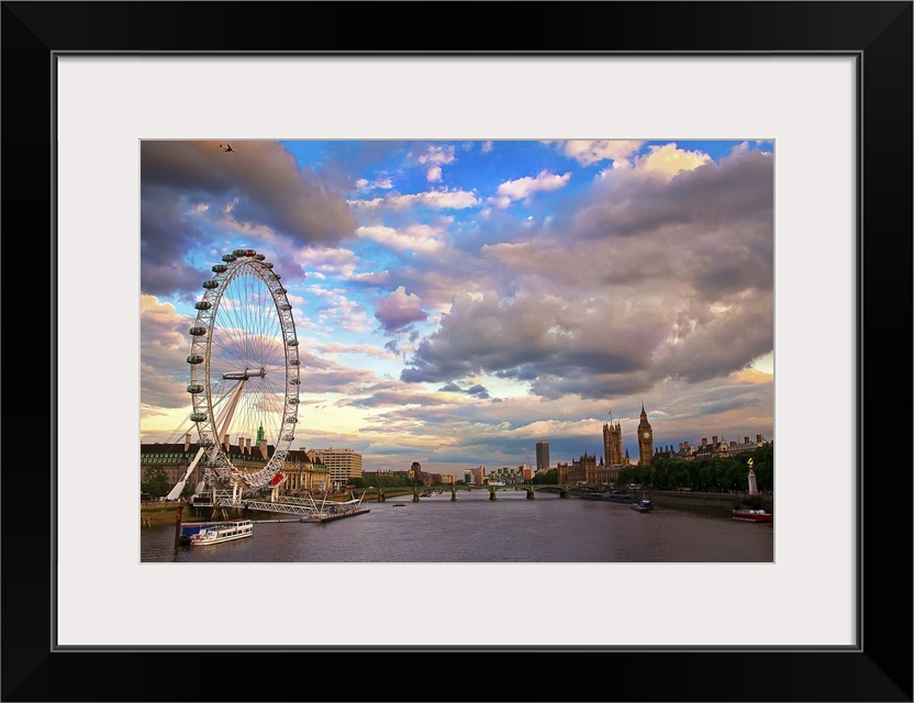 London Eye Evening