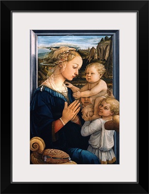 Madonna And Child With Angels By Filippo Lippi