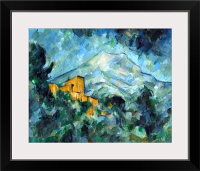Mont Sainte-Victoire And Chateau Noir By Paul Cezanne