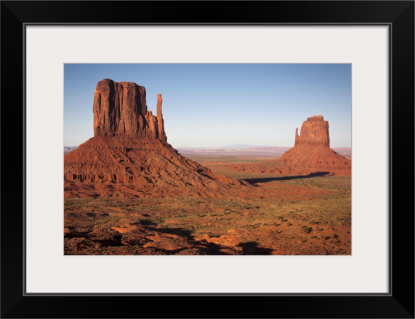 Monument Valley at sunset, Utah, United States of America.