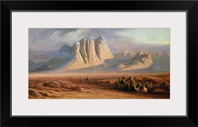 Mt. Sinai, Egypt by Edward Lear