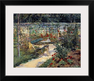 My Garden, the Bench by Edouard Manet