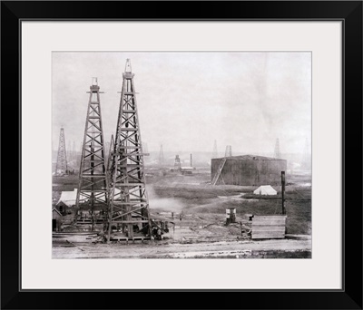 Oilfield At Spindletop
