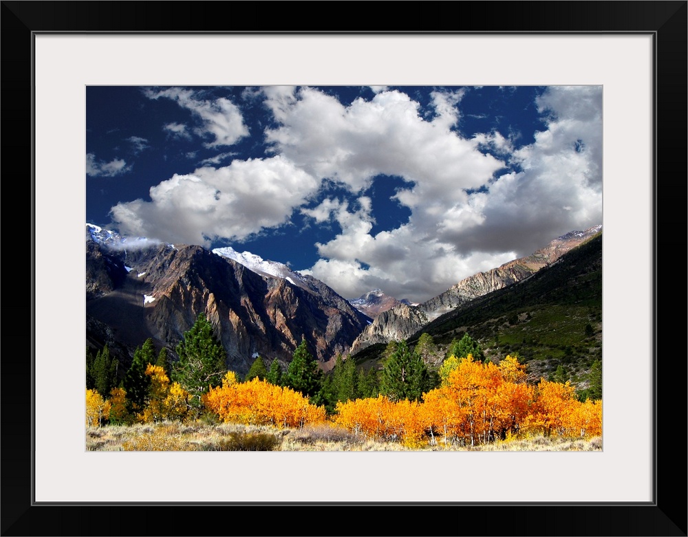 In California's Eastern High Sierra Mountains, just north of Grant lake on the June Lake Loop, is the trail to Parker Lake.