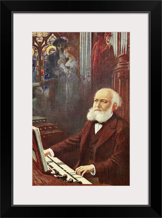 Painting Of Charles Francois Gounod