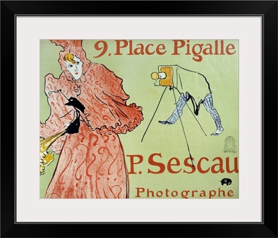Photographer P. Sescau poster by Henri de Toulouse Lautrec