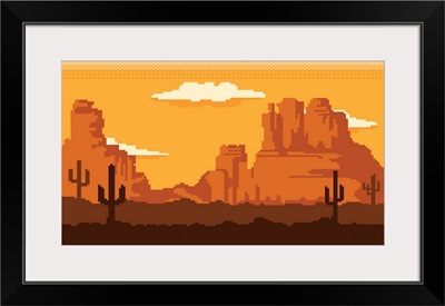 Pixel Desert