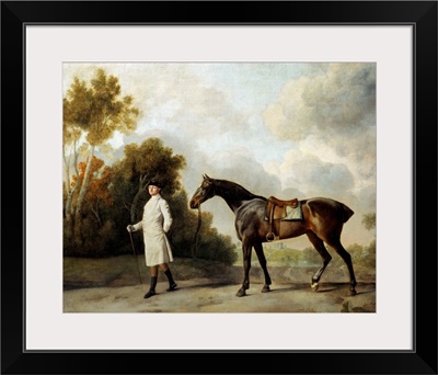 Portrait of Assheton and his mare Maria by George Stubbs