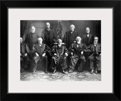 Portrait Of The 1888 Supreme Court