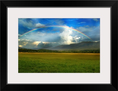 Rainbow Over Valley