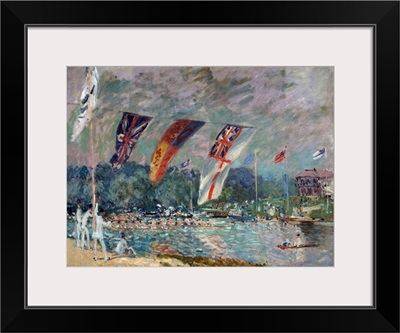 Regatta at Molesey by Alfred Sisley