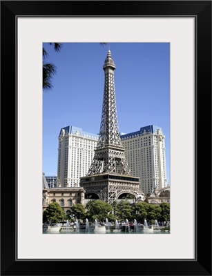 Replica Eiffel Tower on the Las Vegas Strip