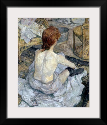 Rousse (La Toilette) By Henri De Toulouse-Lautrec
