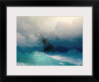 Ship On Stormy Seas