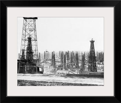 Signal Hill Oil Derricks