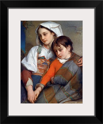 Sisters By Jean-Francois Portaels