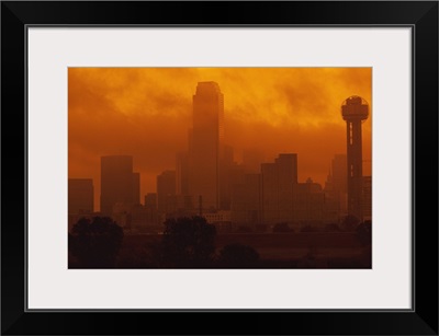 Smog in the City, Dallas, Texas