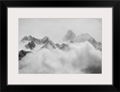 Spring Snow Showers In The Alps