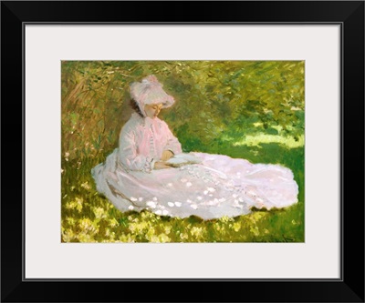 Springtime By Claude Monet