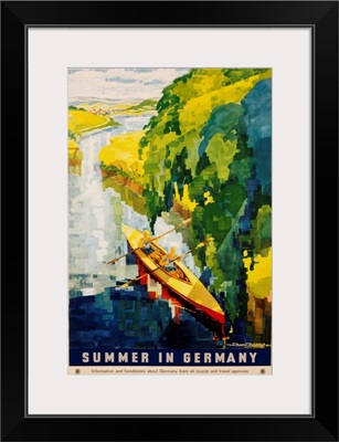 Summer In Germany Poster By Werner Von Axster-Heudtlass