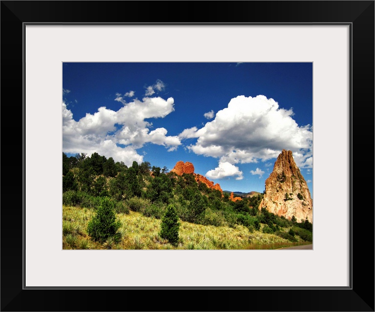 Colorado Springs, CO, colorado, garden of gods, USA, America.