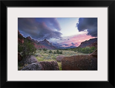 Sunset in Zion National Park