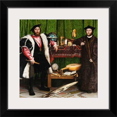 The Ambassadors By Hans Holbein The Younger