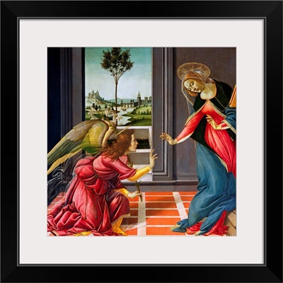 The Annunciation By Botticelli