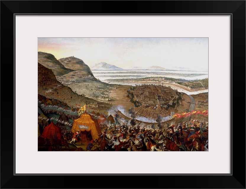 The Battle of Kahlenberg (Battle of Vienna) at the Second Siege of Vienna - painting by Frans Geffels - 184 x 272 cms Vien...