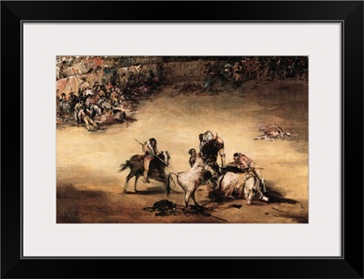 The Bullfight By Francisco De Goya