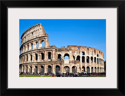 The Colosseum or Roman Coliseum, originally the Flavian Amphitheatre